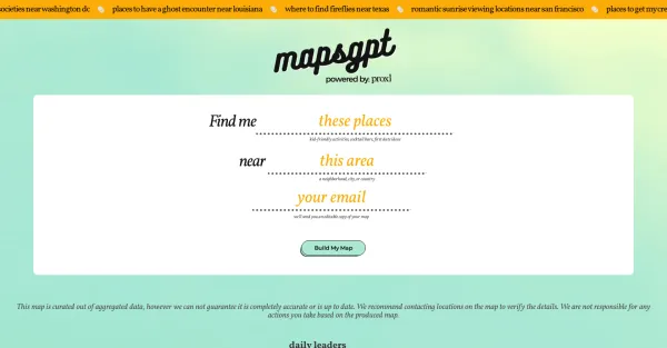 Maps-Gpt