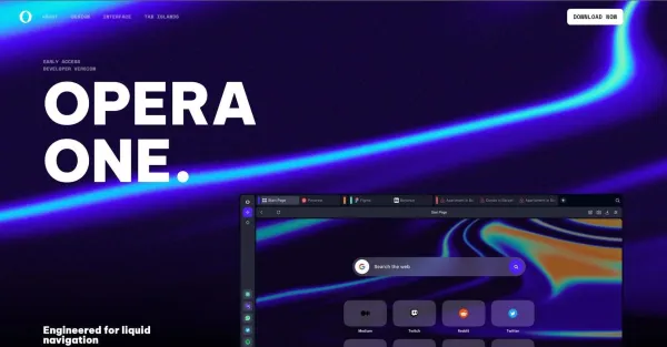 Opera-One-Browser