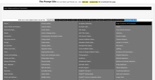 Pheeds-Prompt-Silo