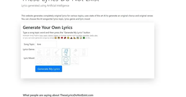 Artificial-Intelligence-Songwriter Artificial-Intelligence-Songwriter