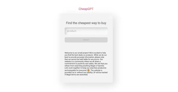 Cheapgpt