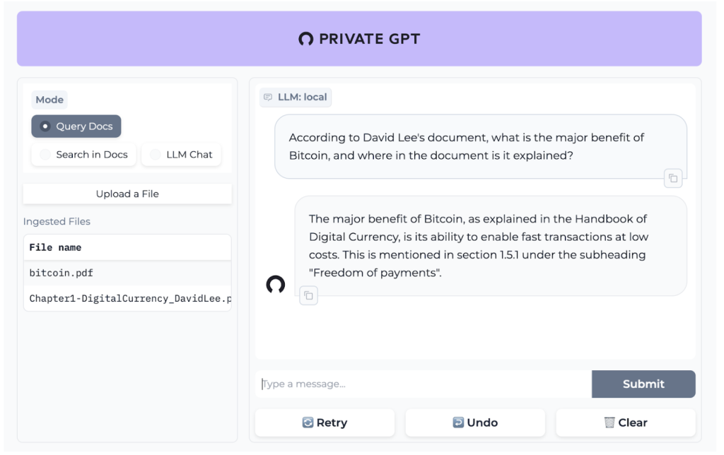 PrivateGPT: A Production-Ready AI Project that Allows You to Ask Questions About Your Documents Using the Power of Large Language Models (LLMs) Even without Internet