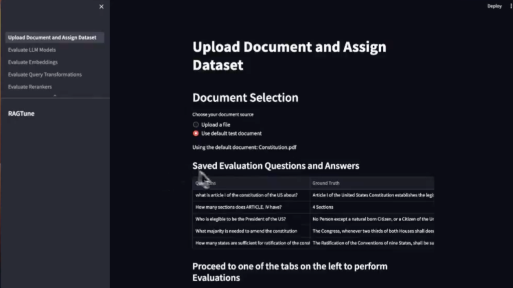 RAGTune: An Automated Tuning and Optimization Tool for the RAG (Retrieval-Augmented Generation) Pipeline