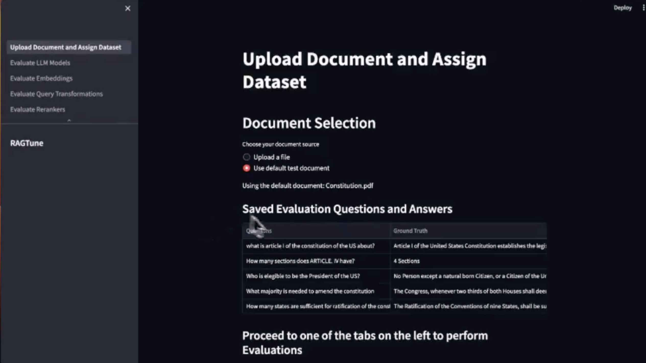 RAGTune: An Automated Tuning and Optimization Tool for the RAG (Retrieval-Augmented Generation) Pipeline