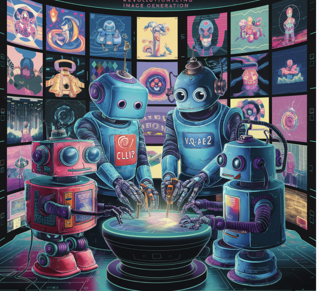 DALL-E, CLIP, VQ-VAE-2, and ImageGPT: A Revolution in AI-Driven Image Generation