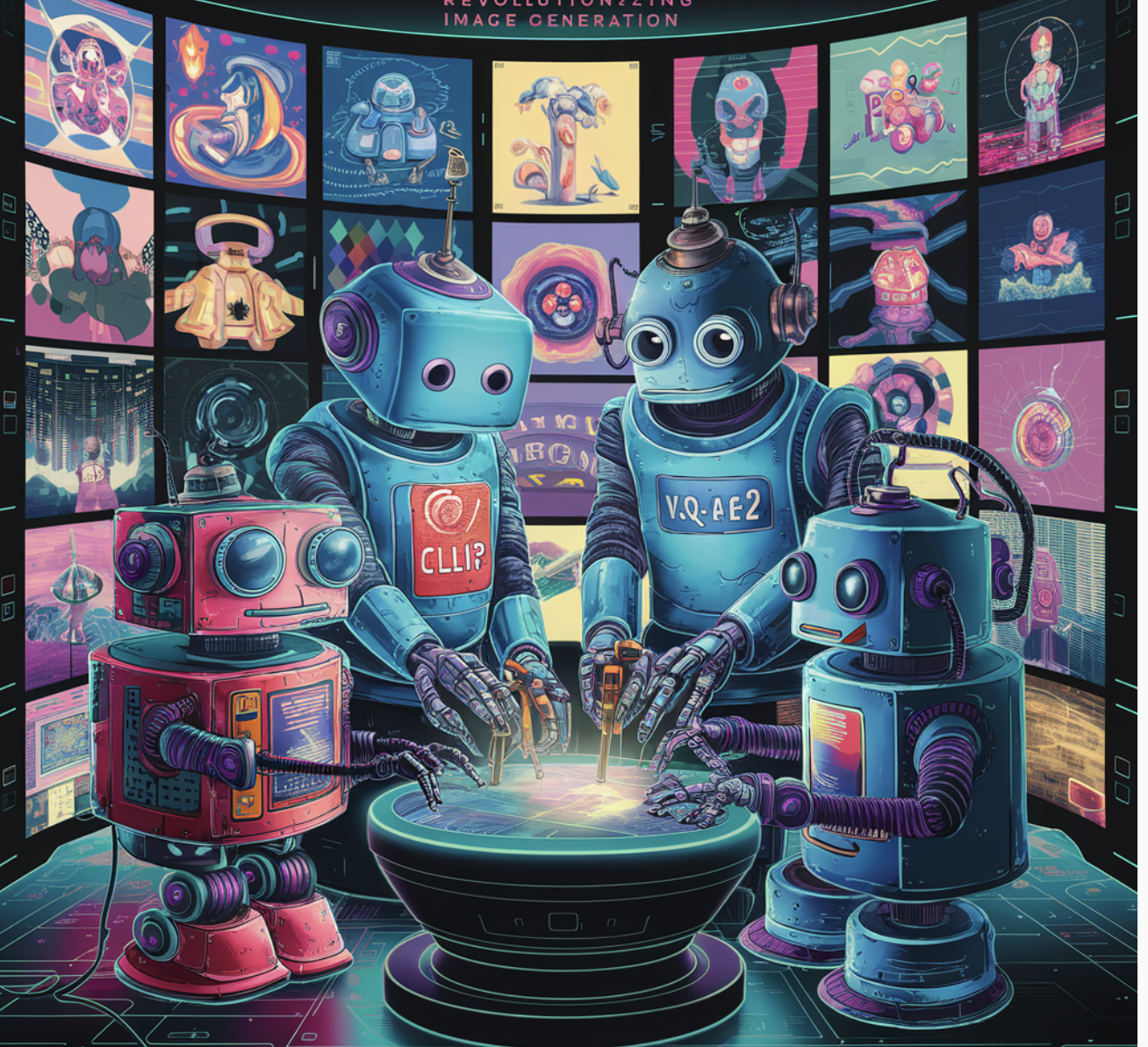 DALL-E, CLIP, VQ-VAE-2, and ImageGPT: A Revolution in AI-Driven Image Generation