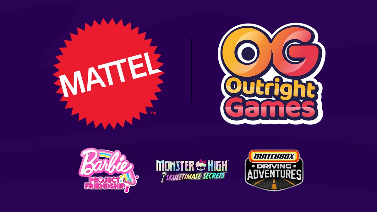 Mattel and Outright Games partner on 3 console and PC games