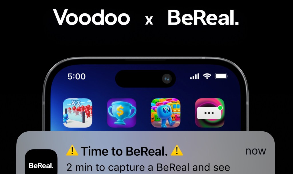 Games publisher Voodoo acquires BeReal social network for $537M