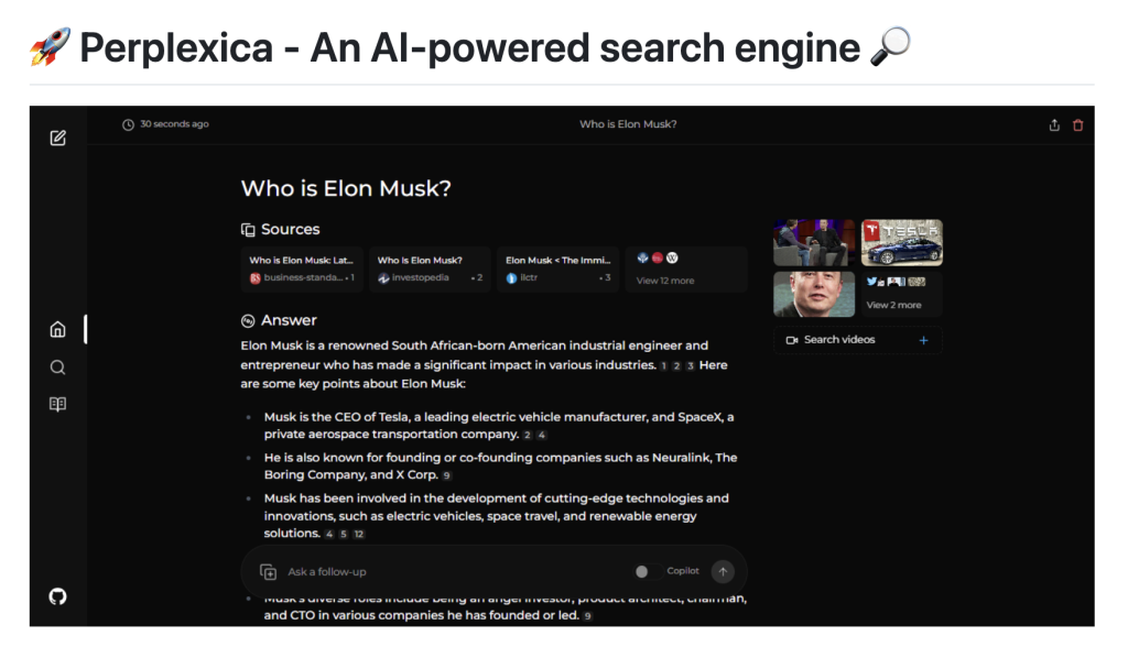 Perplexica: The Open-Source Solution Replicating Billion Dollar Perplexity for AI Search Tools