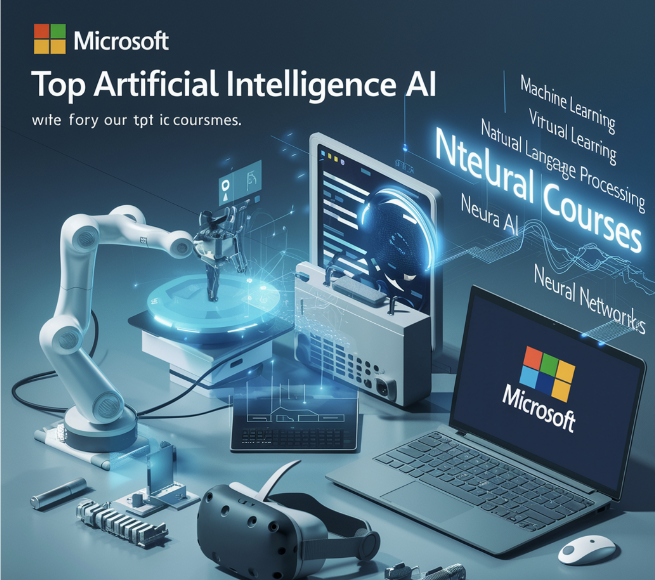 Top Artificial Intelligence AI Courses by Microsoft
